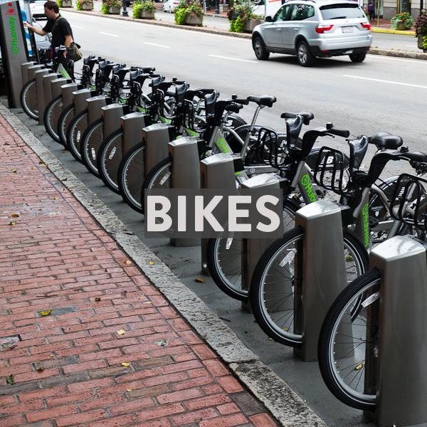 Bikes in Boston