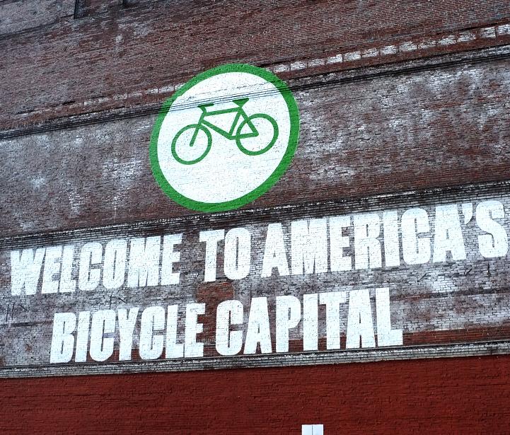  &nbsp;Mural should be amended to "America's Bicycle &amp; Gluten-Free Capital" 