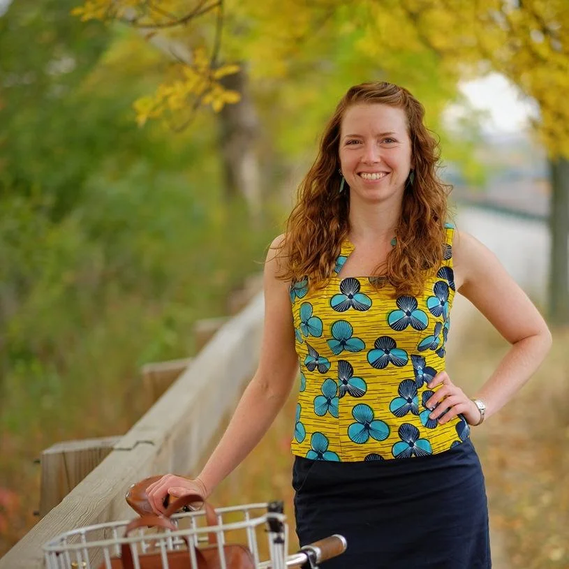 Jessica, the route curator, works for a regional planning organization. She lives in Allston where her and her drum biking partner are very active in transportation advocacy issues.