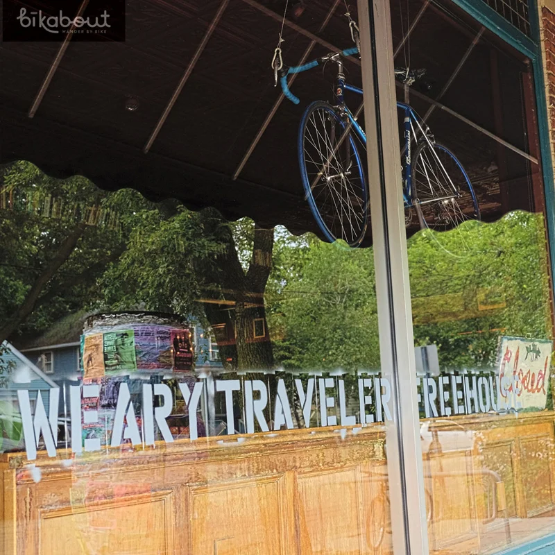 Weary Traveler Freehouse is owned by long term restauranteur, cyclocross racer and bike advocate, Christopher Berge.