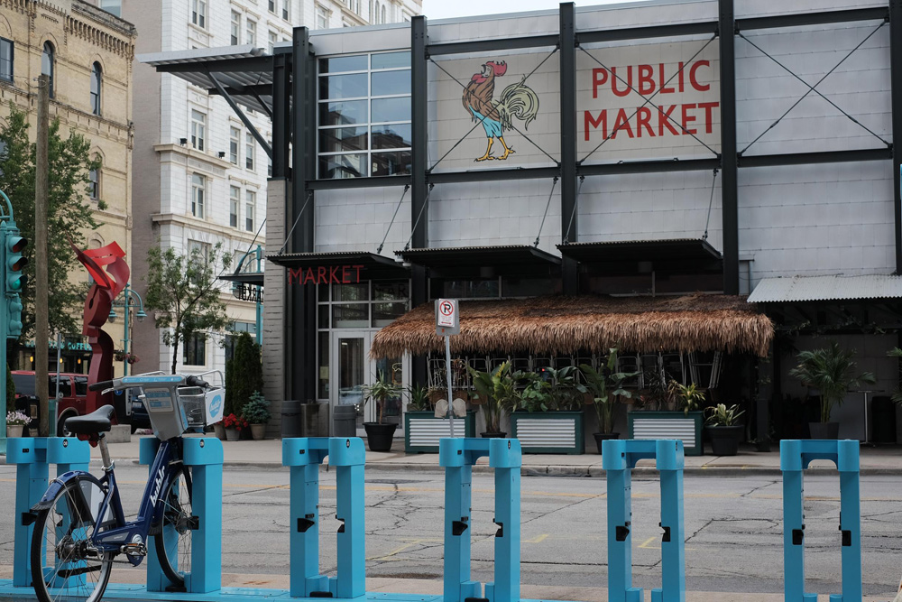 Bublr bike share, Milwaukee