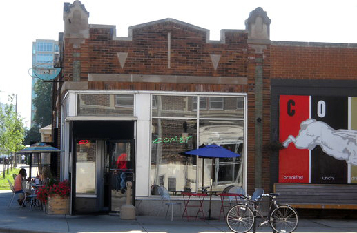 Comet Cafe is a greasy spoon with great craft beer choices.