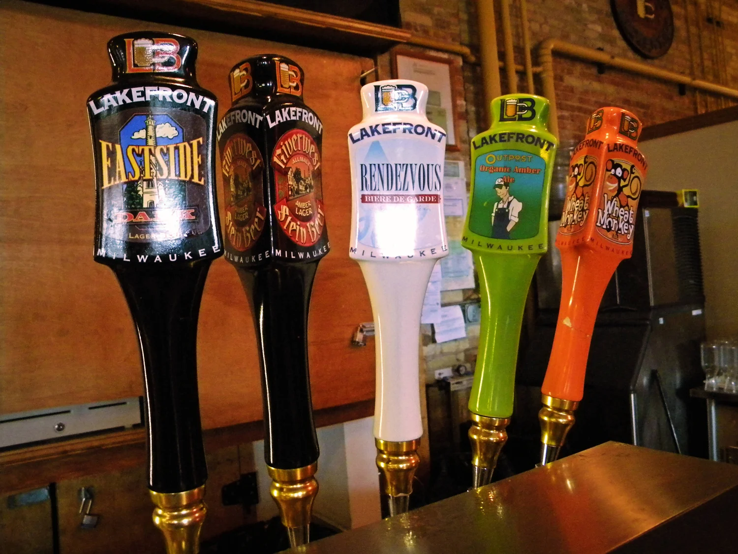 LakeFront Breweries Taps
