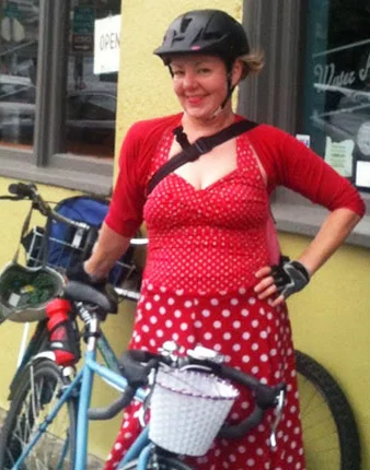 Maria Schur, aka Bicycle Kitty, is the curator of the Coffee Tour.