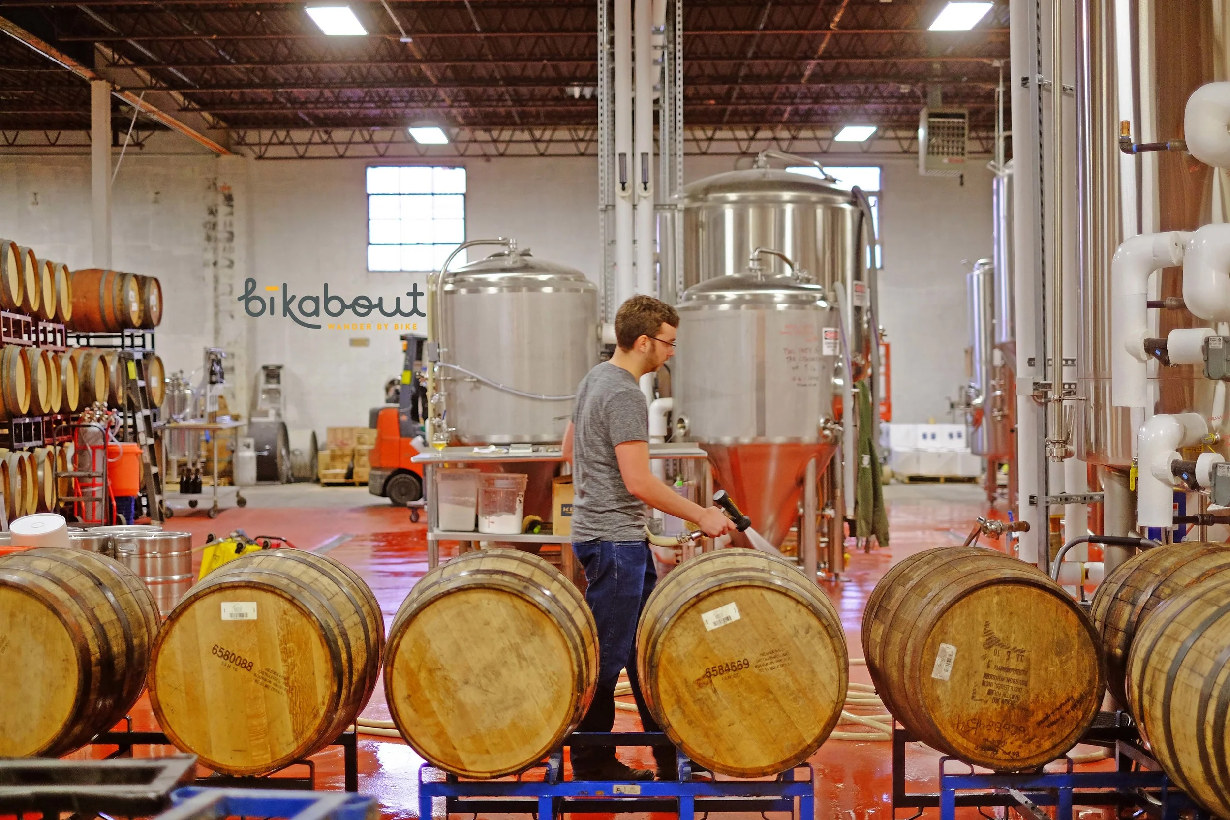 Night Shift Brewing's Rob Burns curated "Hoppy New Year, Boston!" for Bikabout.