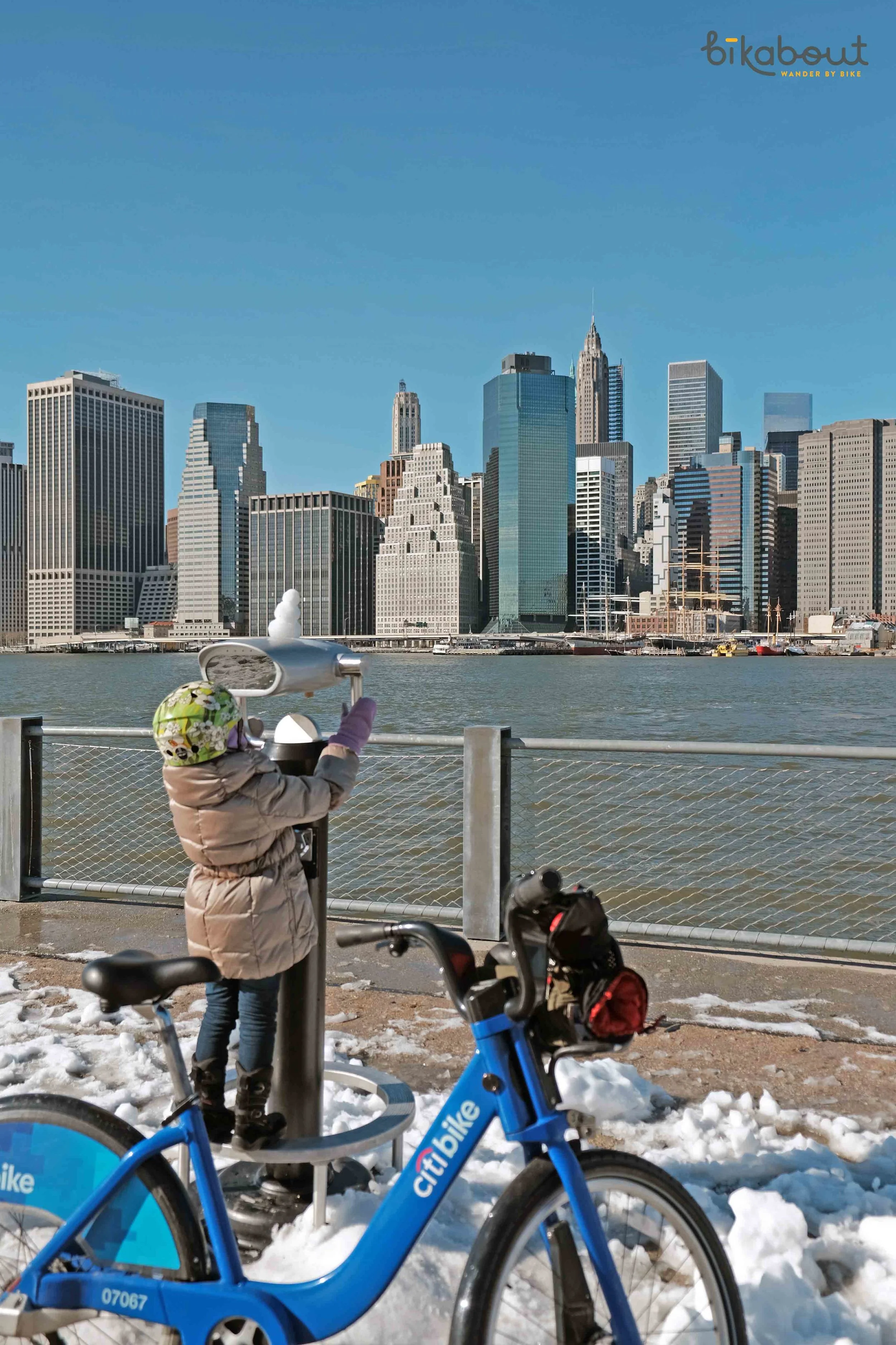 Citibike in New York is the largest bike share system open throughout the year.