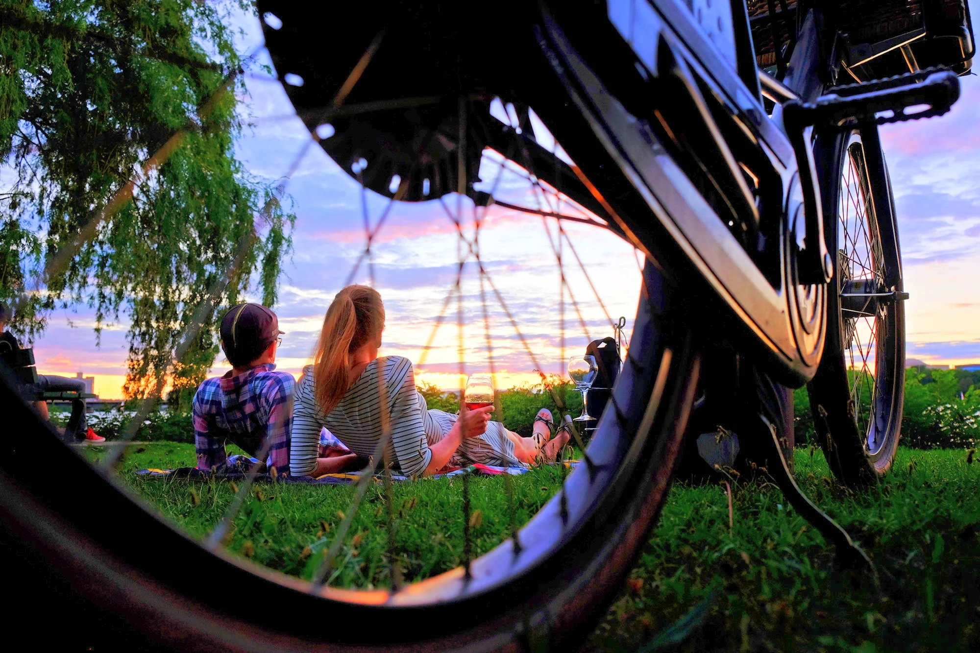 14 Sunsets Where Bikes are VIP Passes