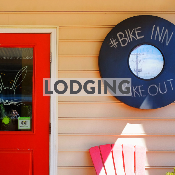 bike friendly hotels & airbnbs in Greenville