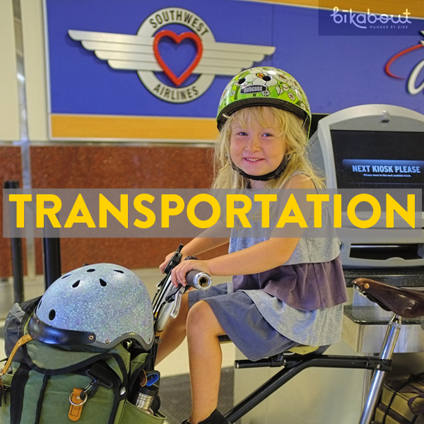 bike friendly airlines, trains, buses in New Albany & Oxford