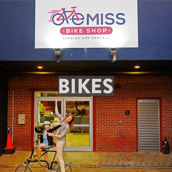 Bike rentals, tours and local bike shops