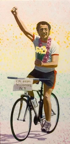 May 22nd is Harvey Milk Day! Painting by Hugo Kobayashi. Photo by Luke Thomas.