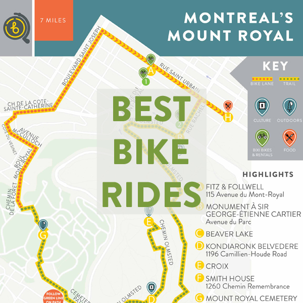 Best Bike Rides in Montreal