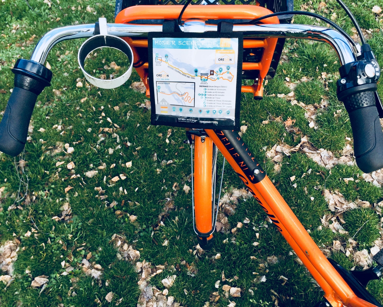 Oregon Ebikes Handlebar Tour Map