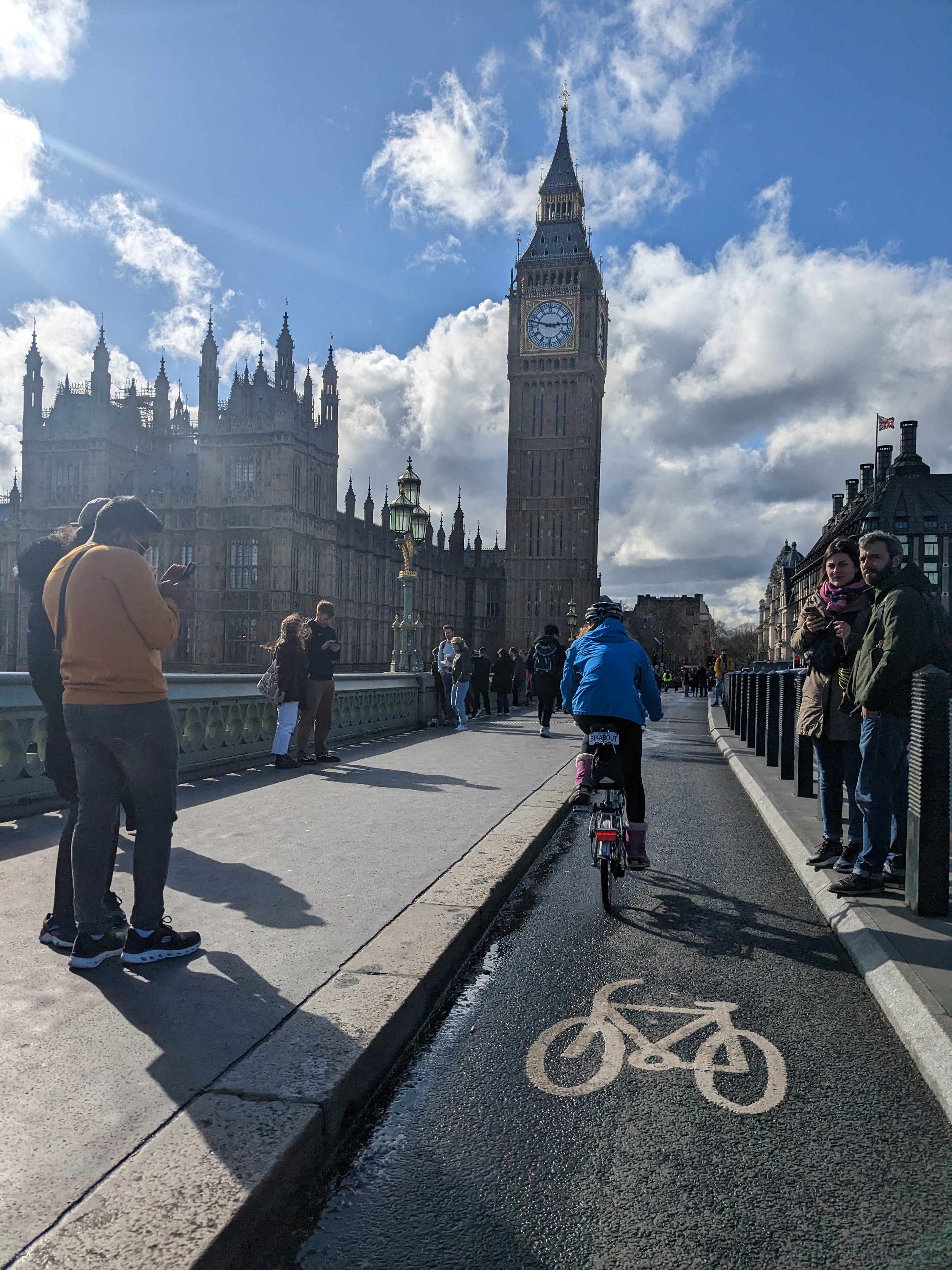 BIKING IN LONDON