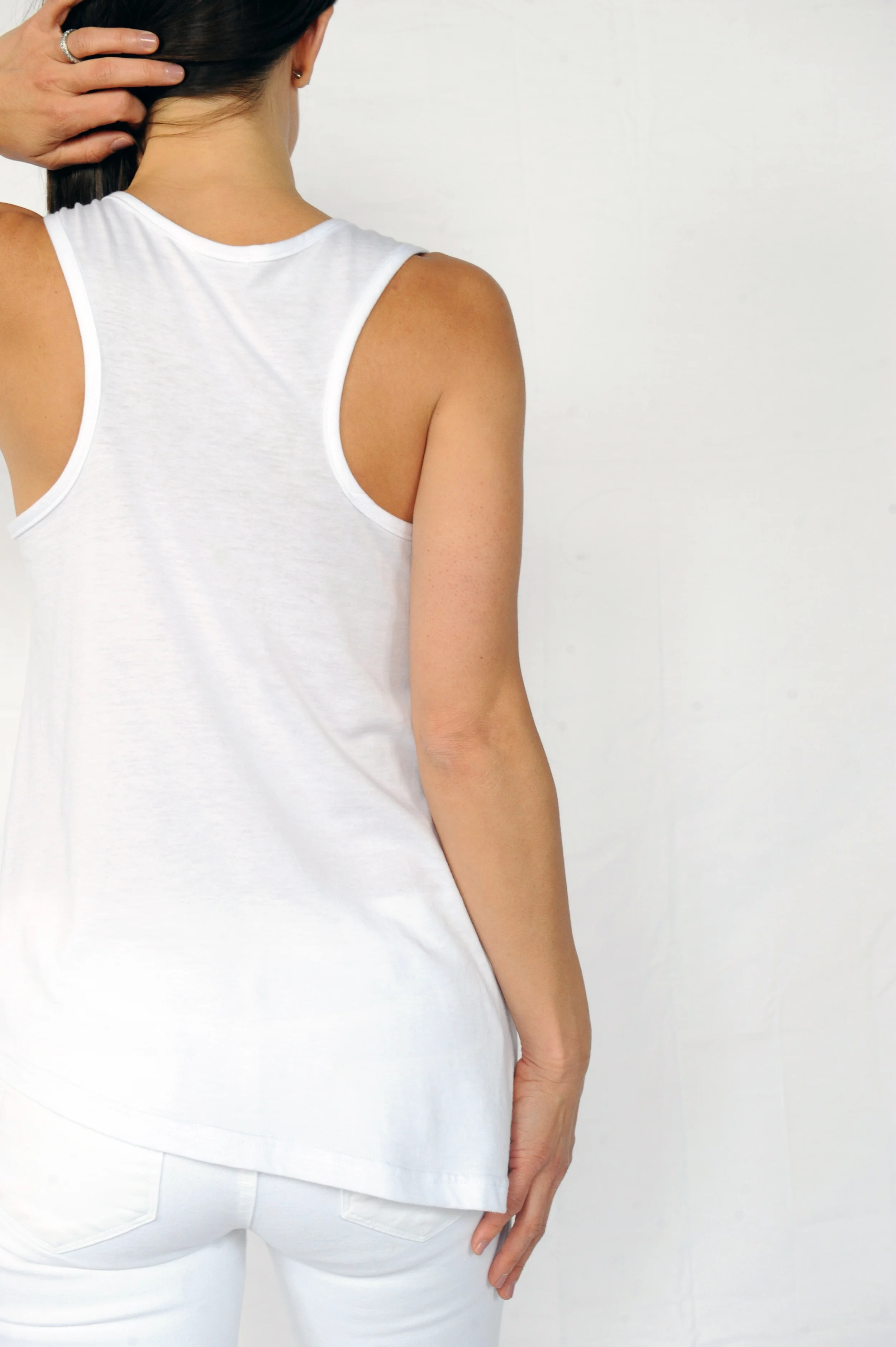 Asymmetrical Racerback Tank