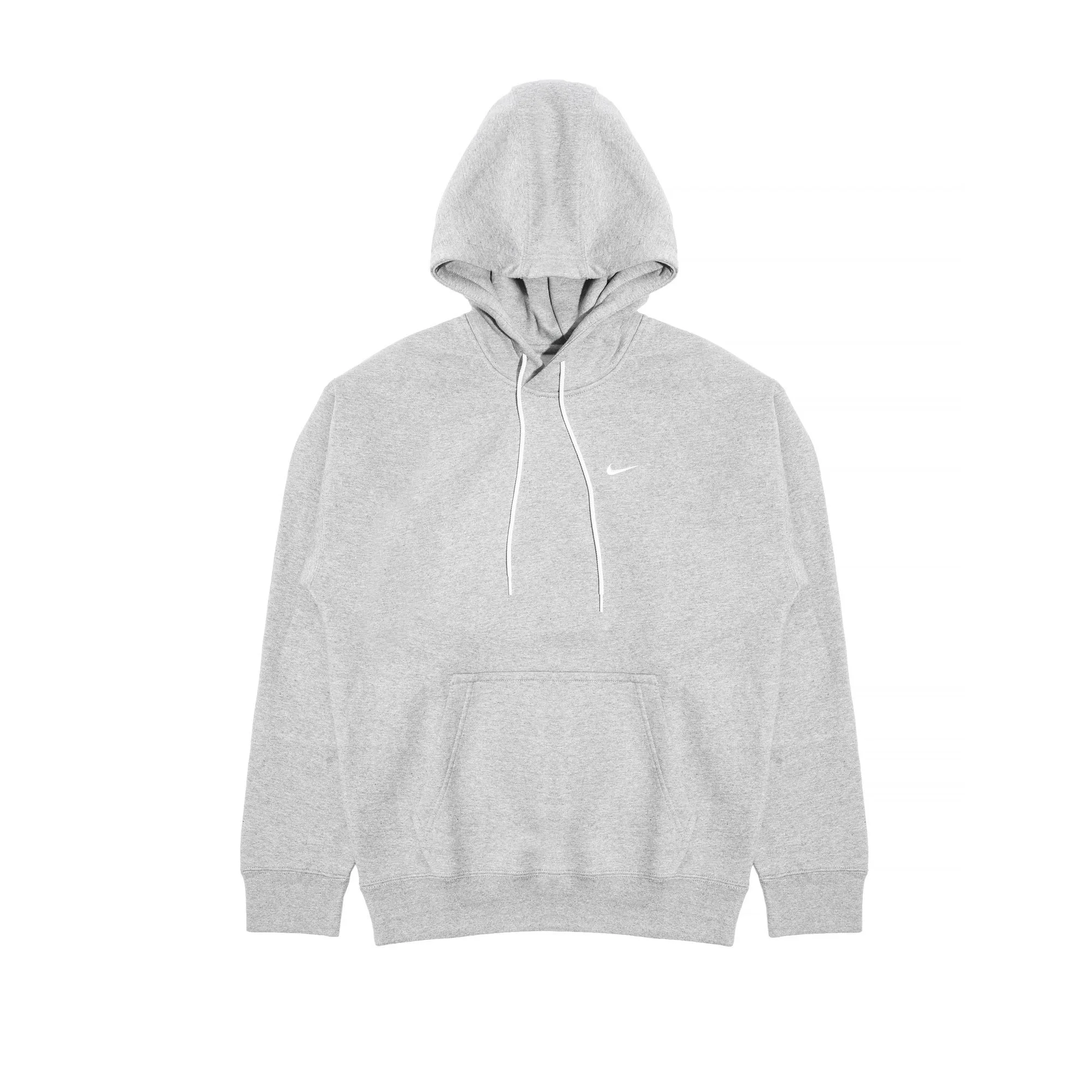 Nearly 60 OFF the Nike Solo Swoosh Hoodie "Heather Grey" — Sneaker Shouts