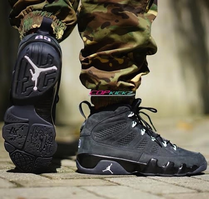 camo jordan 9s