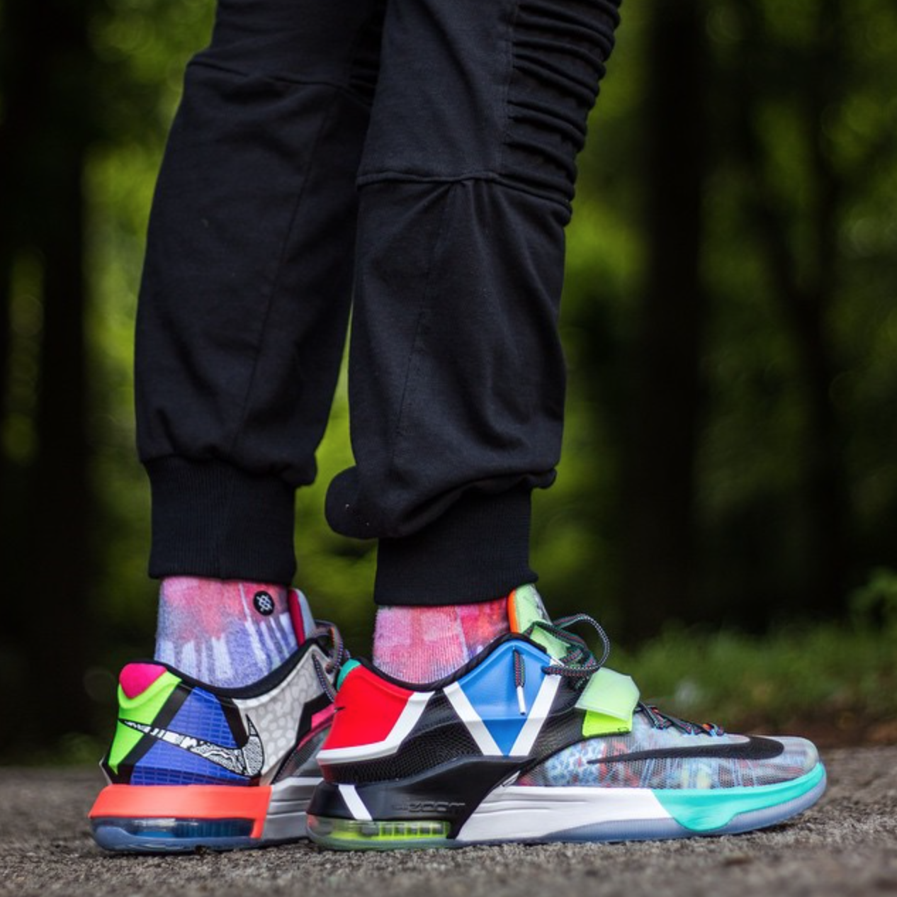 nike kd 7 on feet