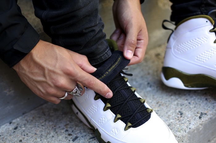 An On-Feet Look At The Upcoming Air Jordan 9 “Statue” — Sneaker Shouts