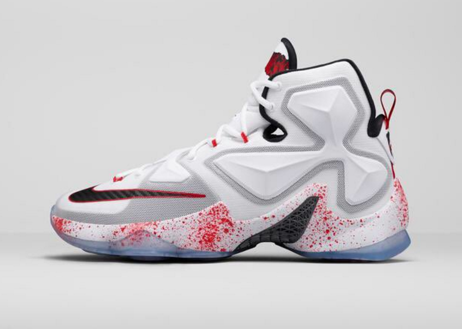 friday the 13th lebrons footlocker