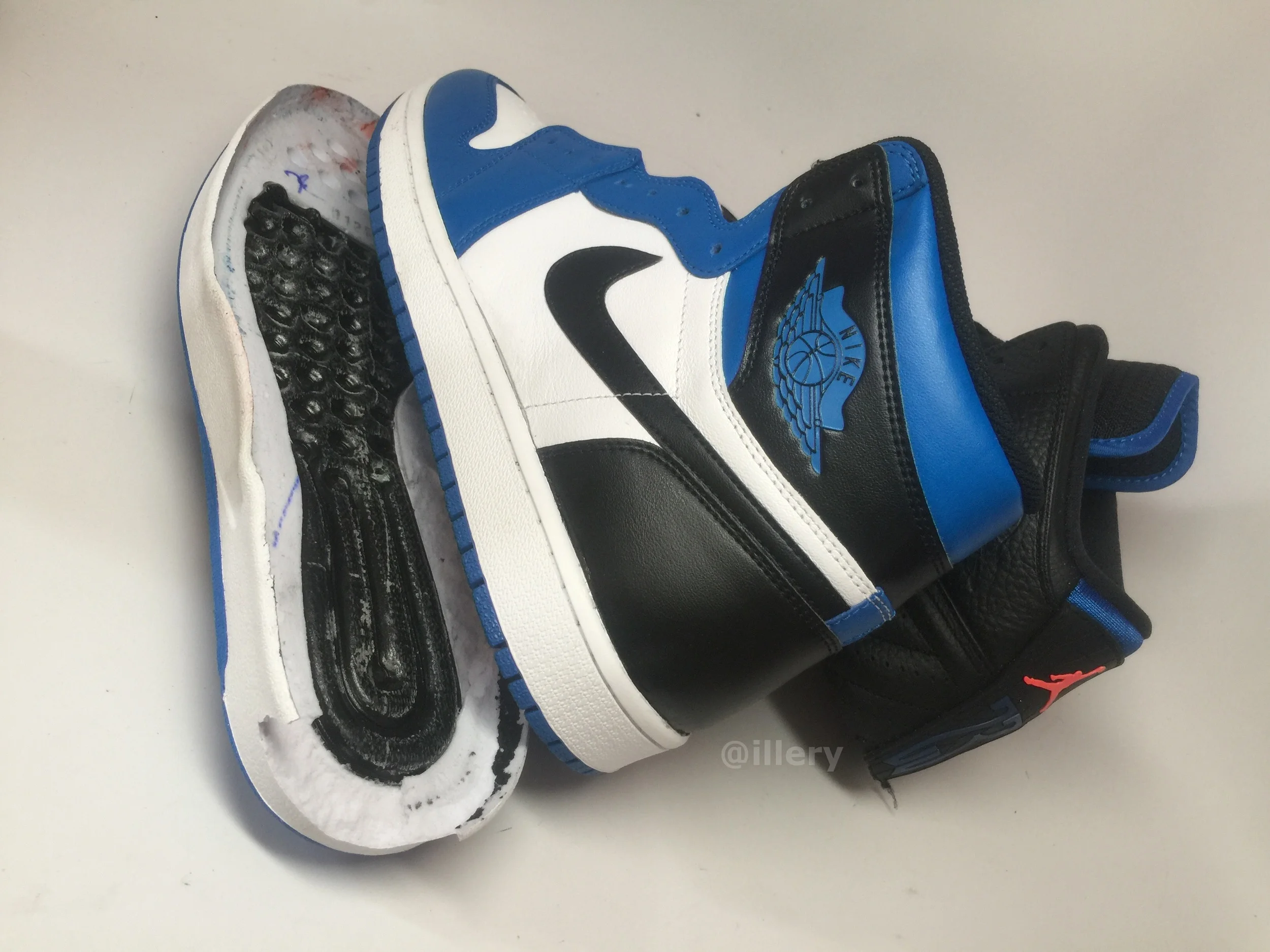 air jordan 1 air sole