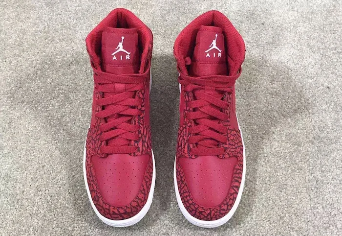 red elephant jordan 1