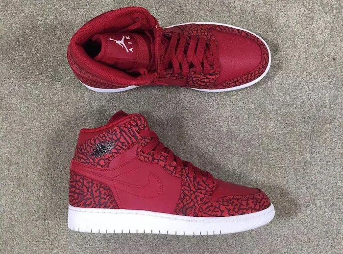 jordan 1 red elephant
