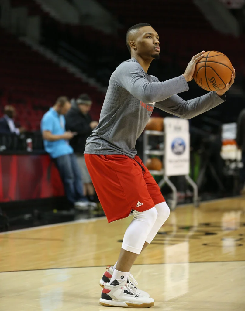damian lillard feet