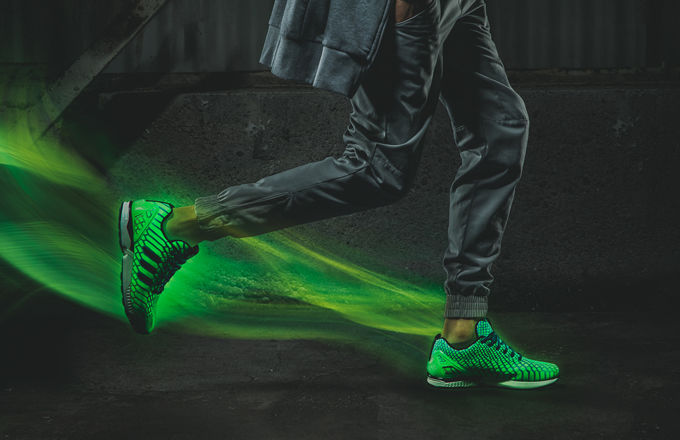 adidas zx flux glow in the dark