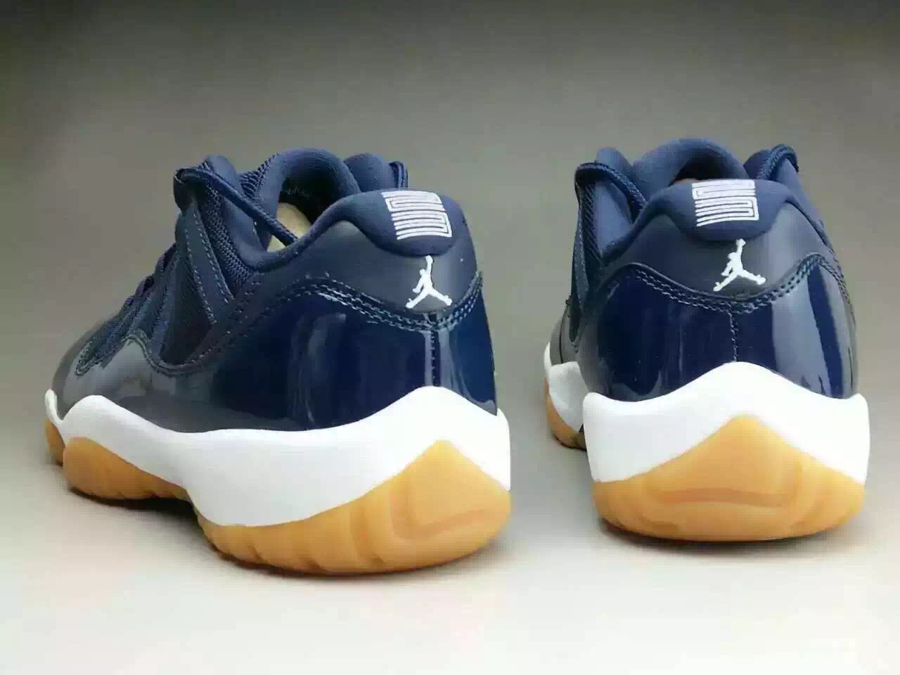 Conquer The Summer In The Air Jordan 11 Low Navy Gum •