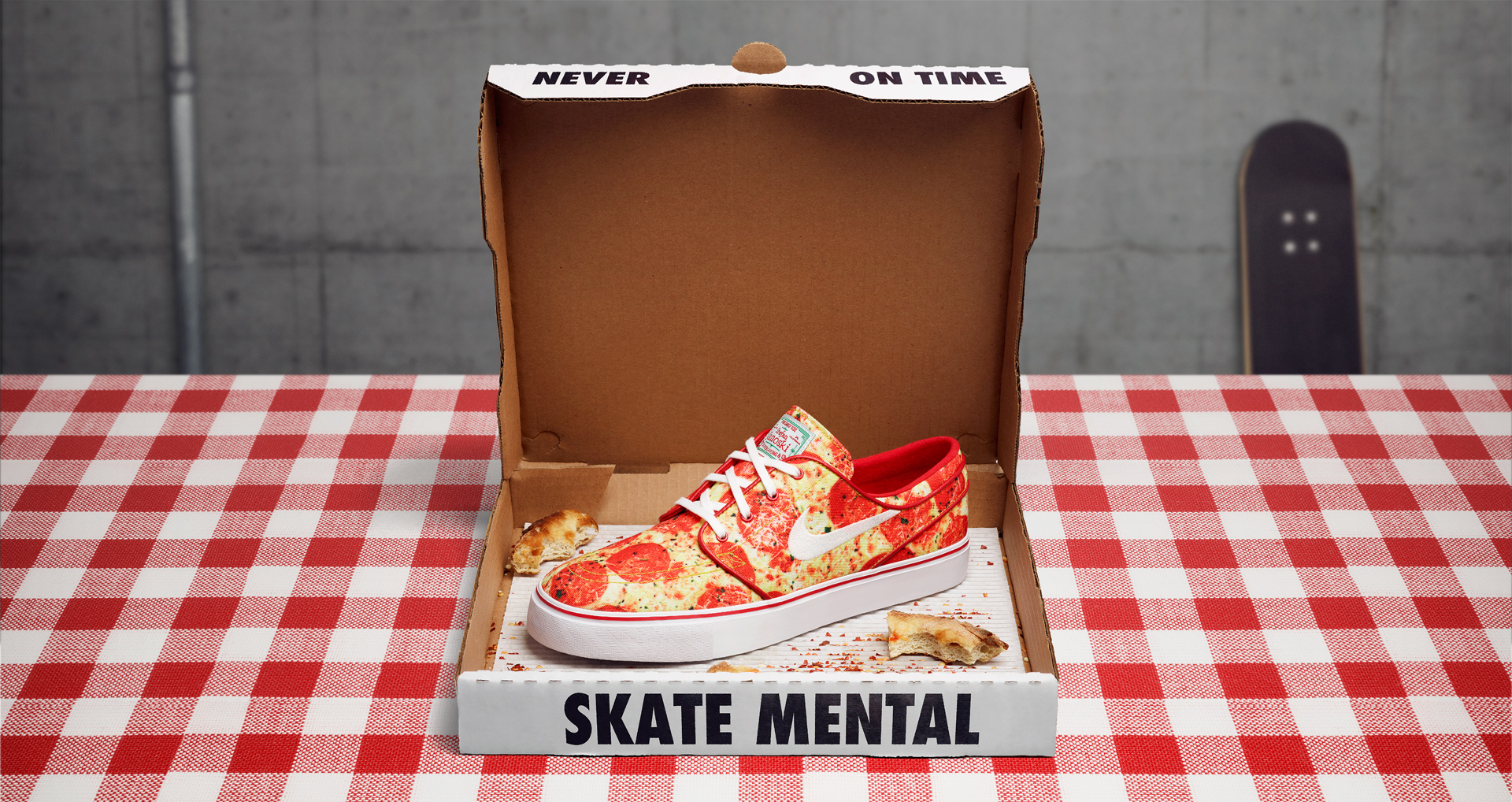 Now Available: Skate Mental x Nike SB Janoski "Pizza" —