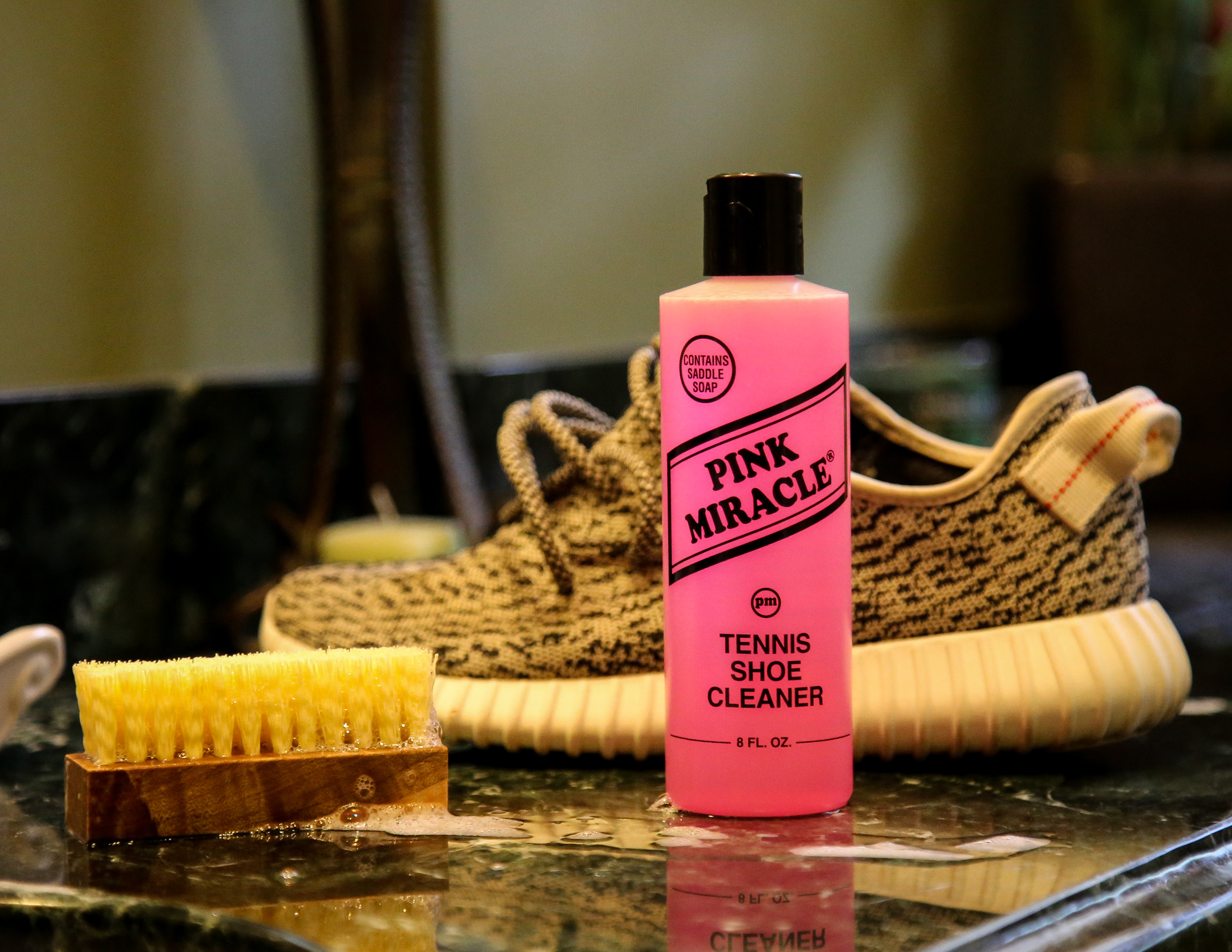 Pink Miracle is the Top Selling Shoe Cleaner on  — Sneaker Shouts