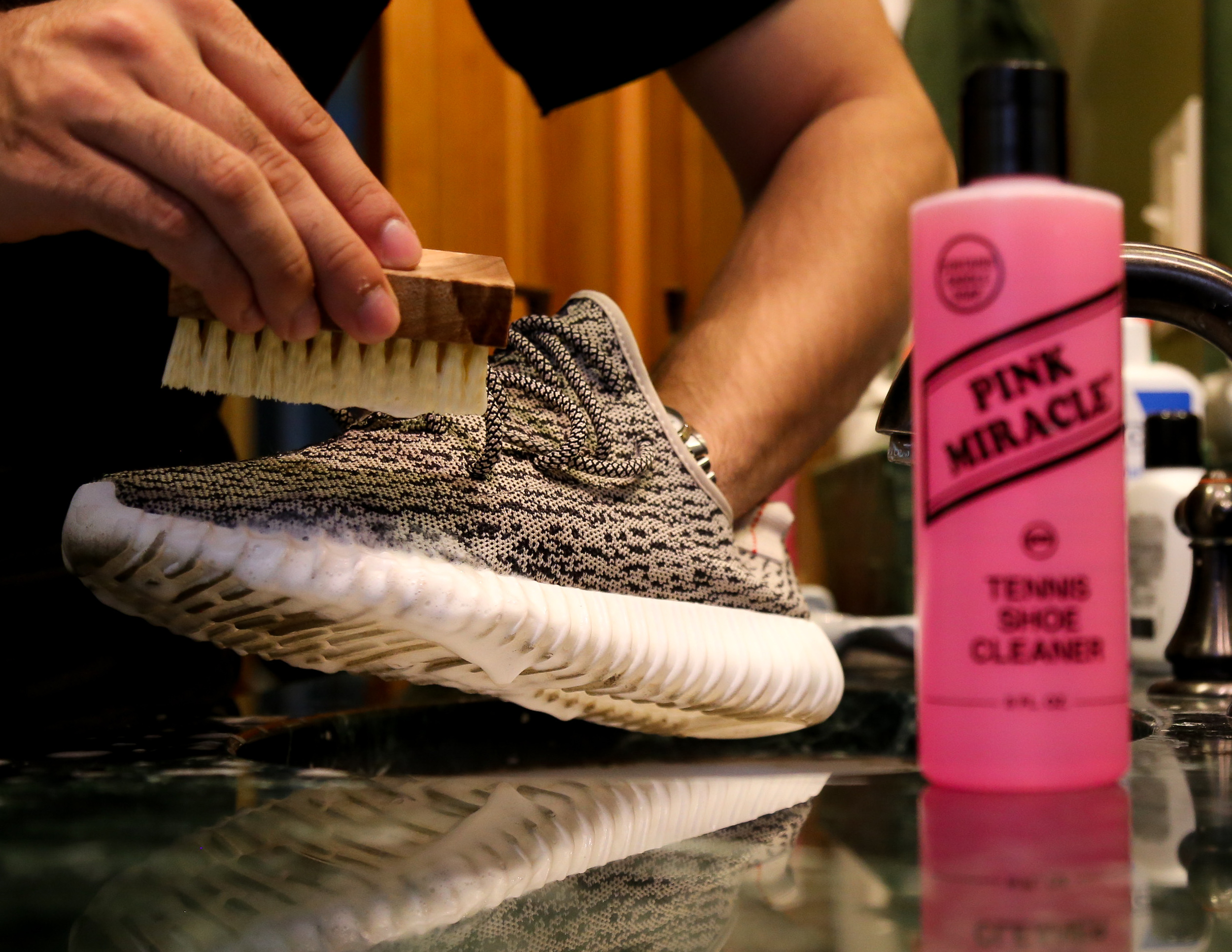 Pink Miracle is the Top Selling Shoe Cleaner on  — Sneaker Shouts