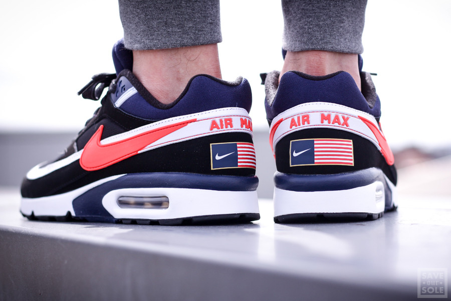 Powerful curb magic Now Available: Nike Air Max BW Premium "USA" — Sneaker Shouts