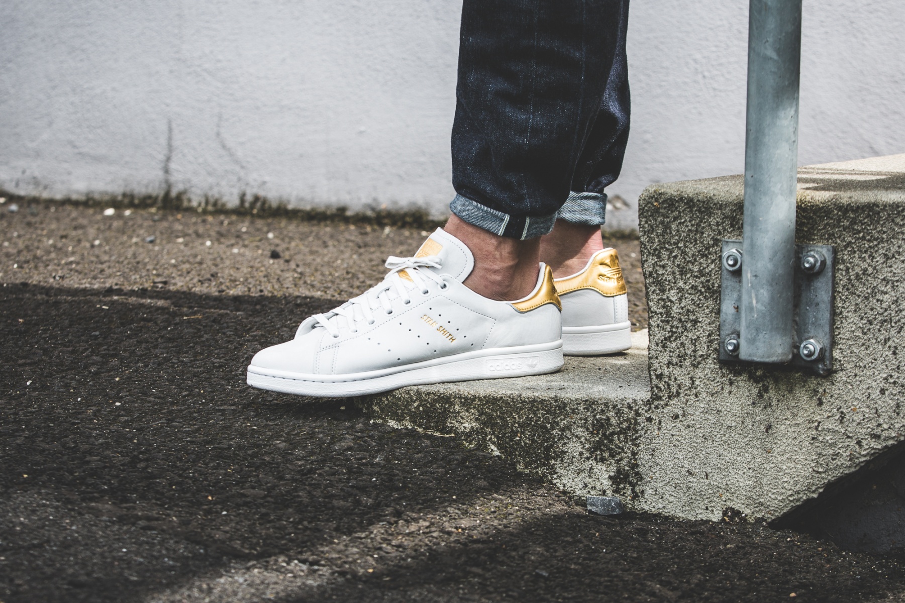 stan smith 24k gold