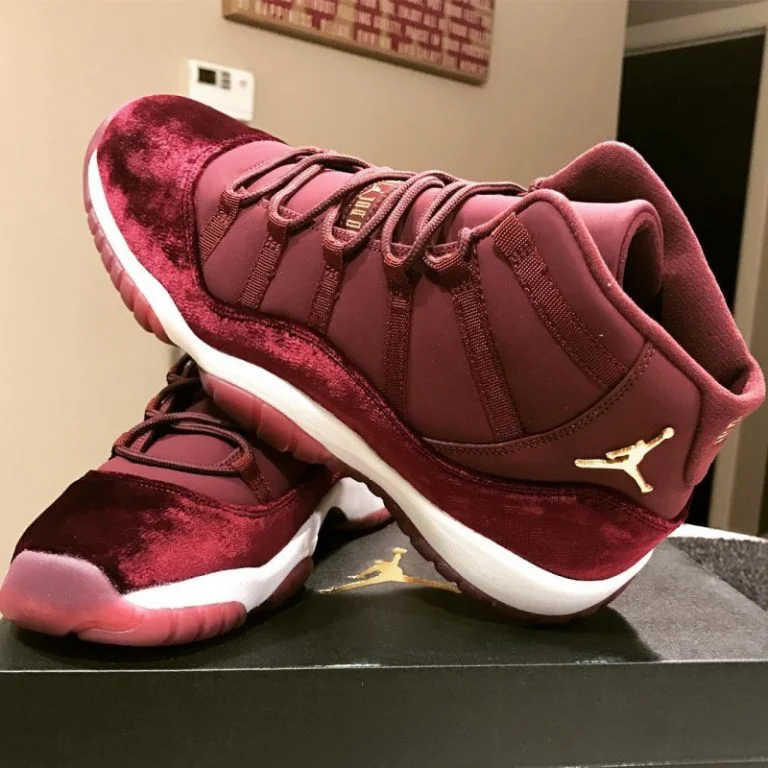 burgundy suede air jordans