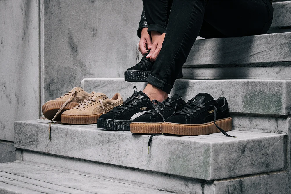 puma suede oatmeal