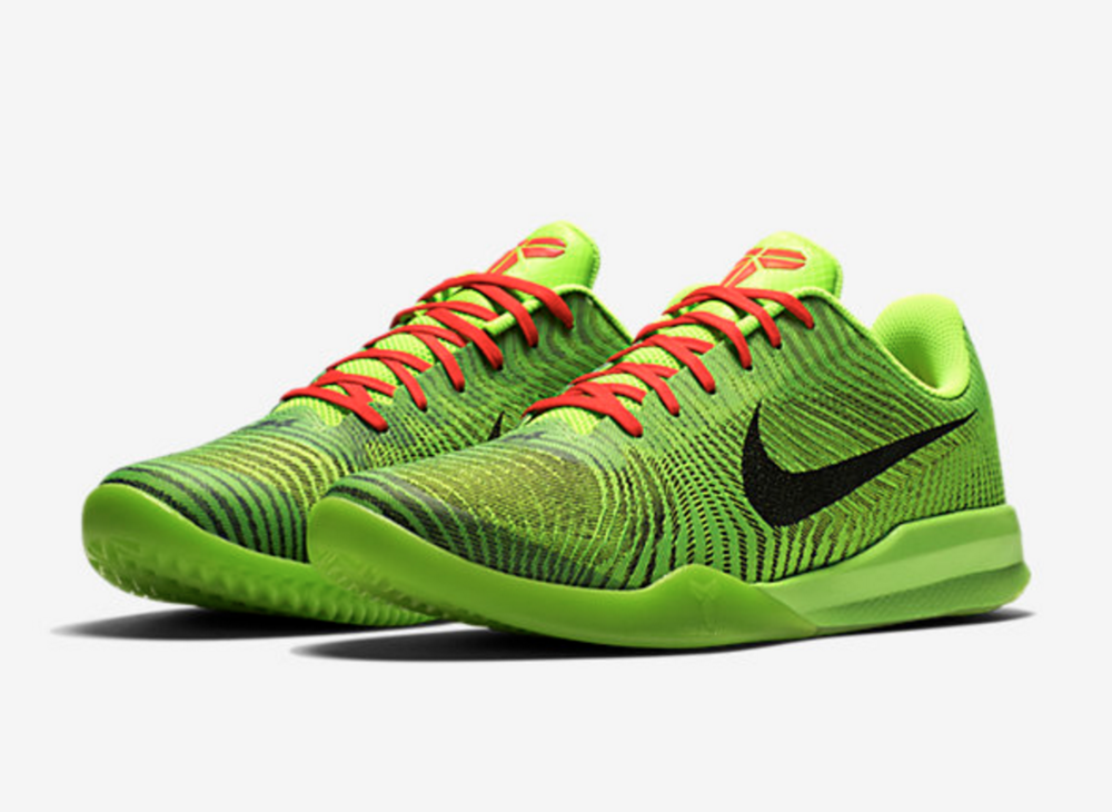 retirada Modales Leer Now Available: Nike Kobe Mentality 2 "Grinch" — Sneaker Shouts