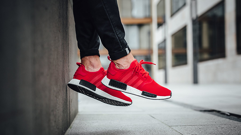 Mauve omvendt Lionel Green Street Restock: adidas NMD R1 "Red/Black" — Sneaker Shouts