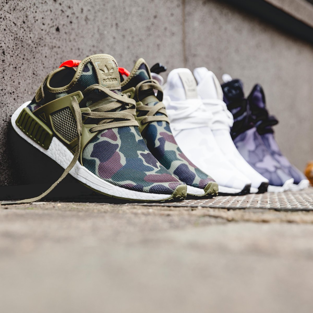 Smelte Gøre husarbejde aktivitet Now Available: adidas NMD XR1 "Duck Camo" Pack — Sneaker Shouts