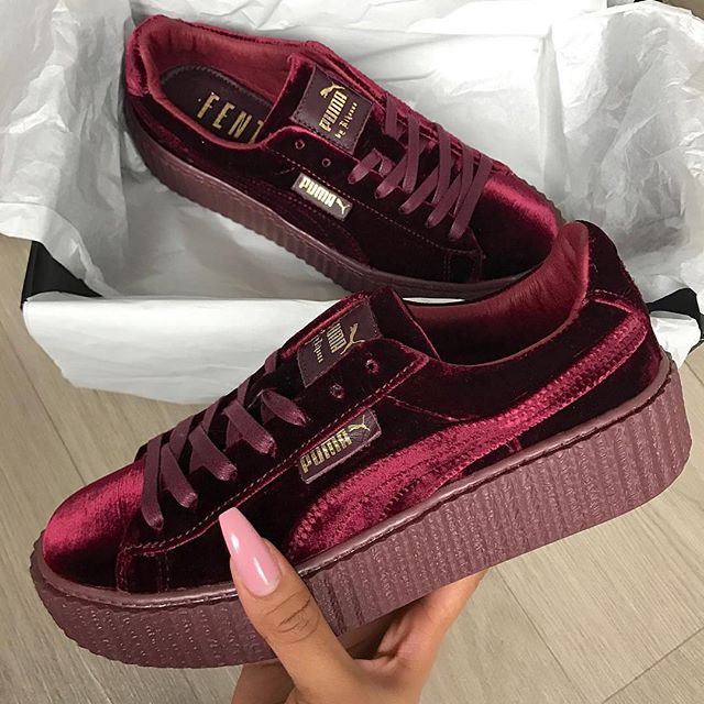 Vermomd sectie Installatie Restock: Rihanna x Puma Creeper Velvet "Royal Purple" — Sneaker Shouts