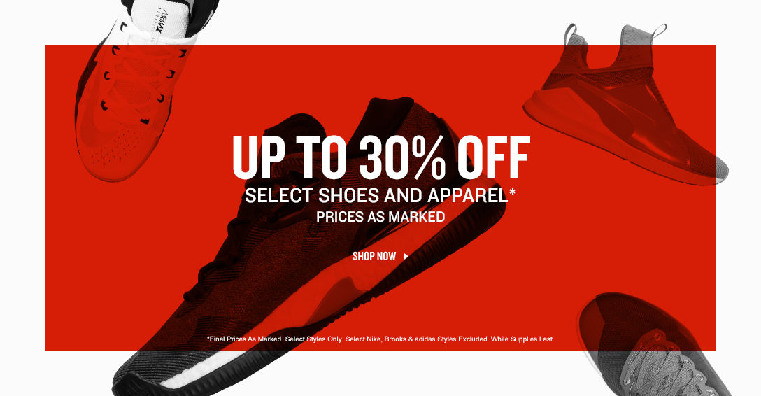 Nike 30 hotsell off footwear