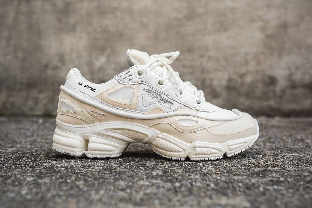 Now Available: Raf Simons x Ozweego "Cream" Sneaker Shouts