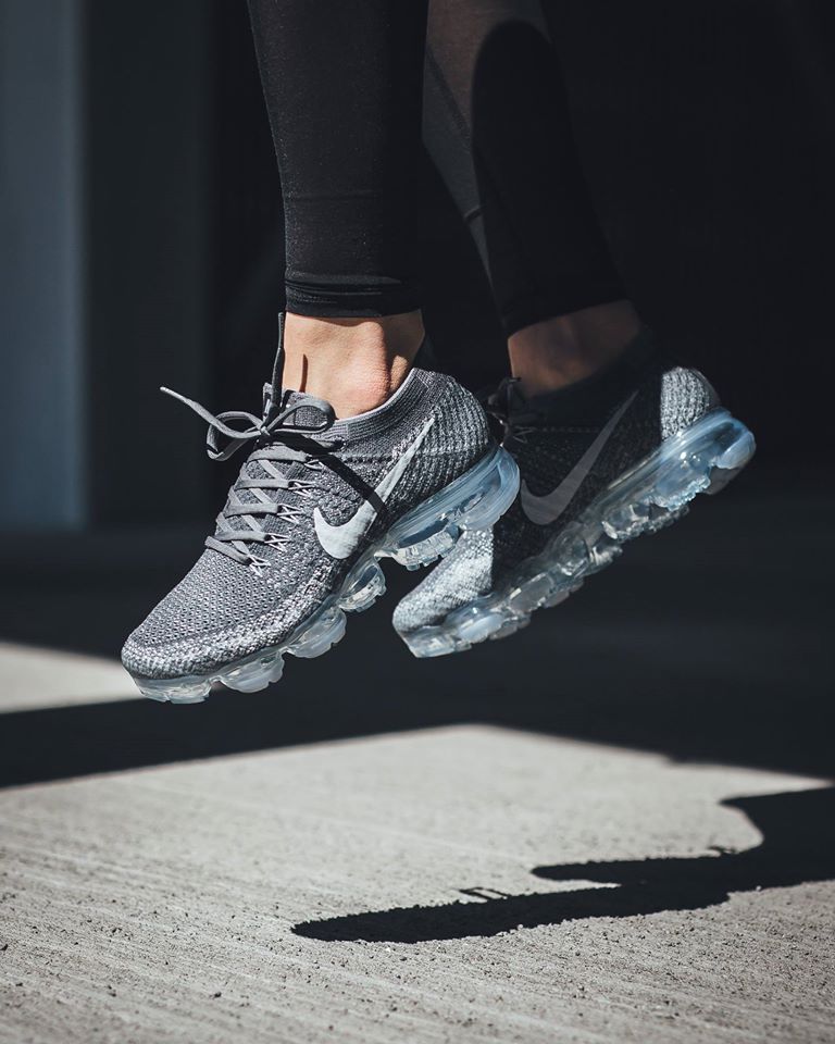 Women's Nike Air VaporMax Flyknit "Asphalt" Under Retail — Sneaker Shouts