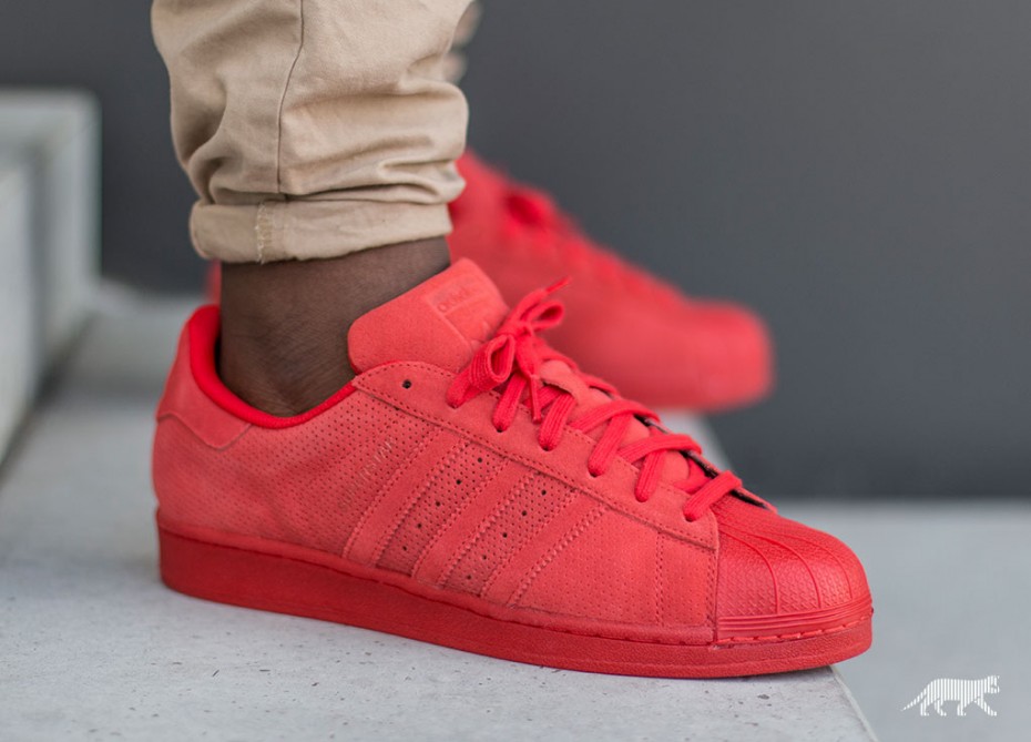 adidas Superstar "Red Mono" Under Retail — Sneaker Shouts