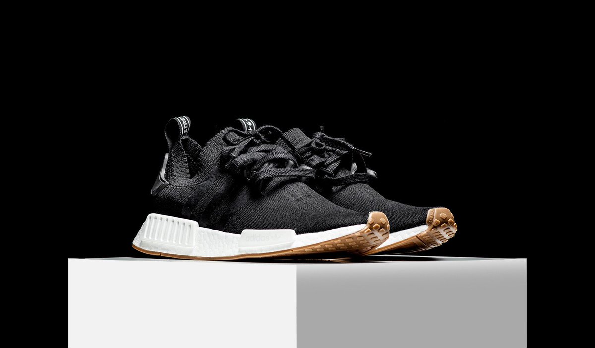 Habitat nøje ærme adidas NMD R1 PK "Black/Gum" Under Retail — Sneaker Shouts