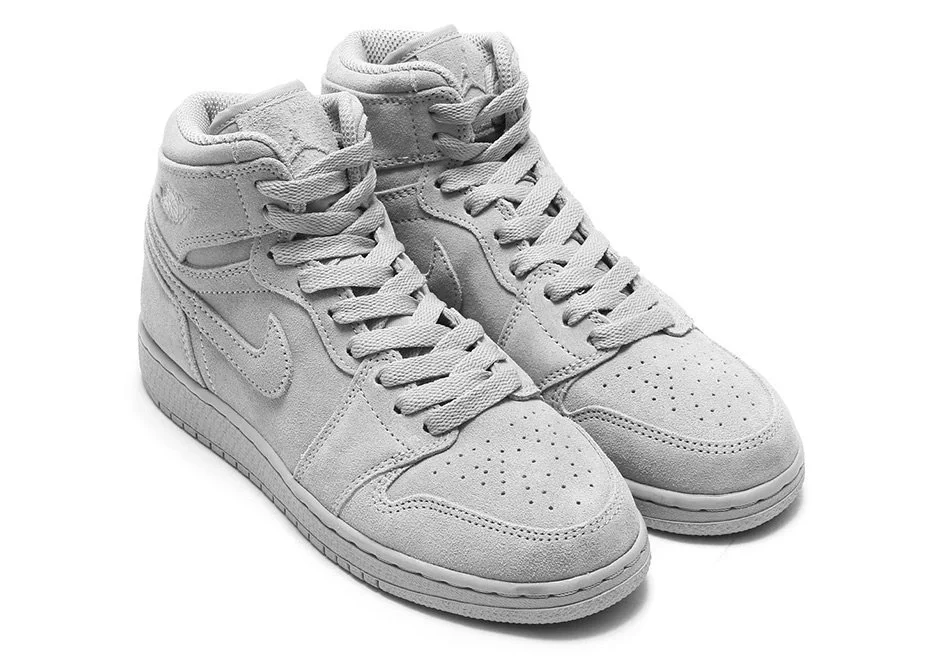 grey suede jordan 1