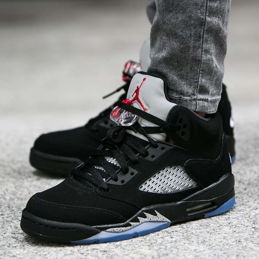 jordans 5 black