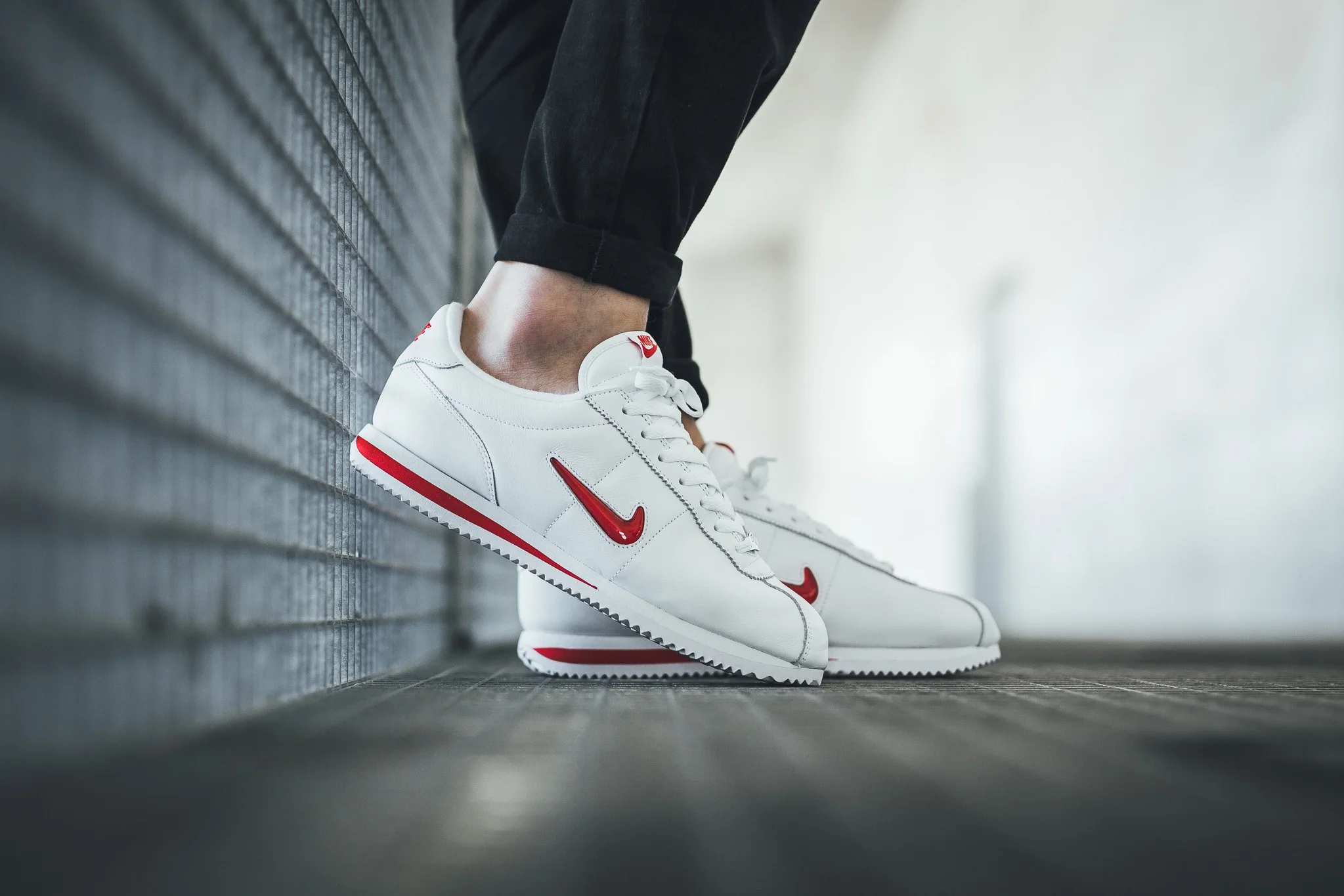 nike cortez jewel red