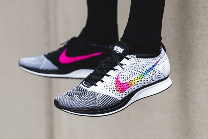 adjacent Applicable Young Nike Flyknit Racer "Be True" Under Retail — Sneaker Shouts